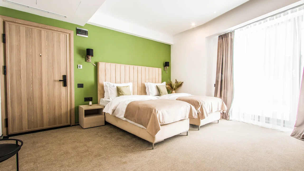 Deluxe Dublă sau Twin cu Terasă — 11